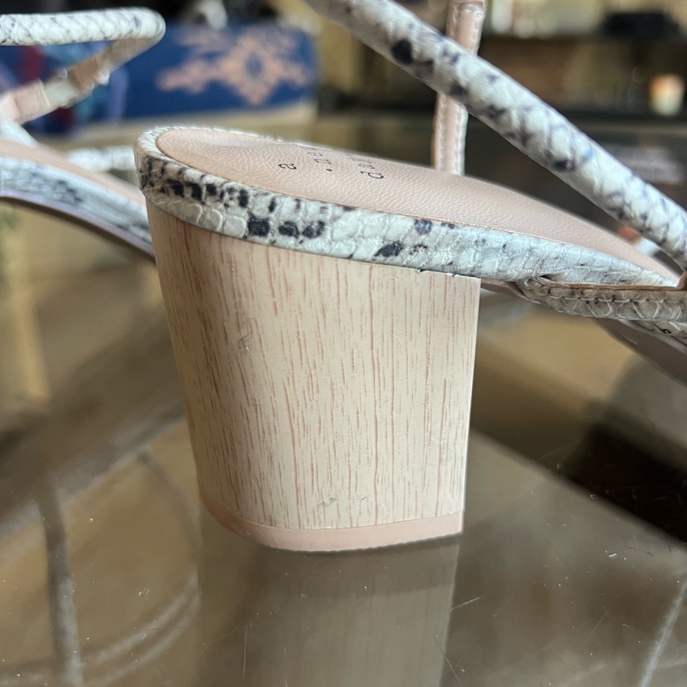 Snake skin Chunky heal - Picture 3 of 3